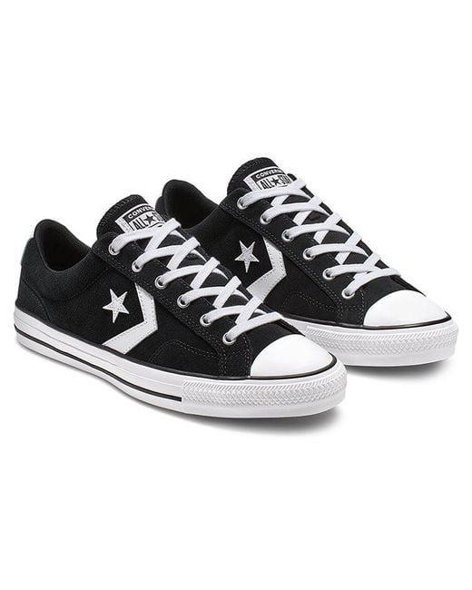 pumpe Fordeling Dem Converse Cons Star Player Low Top 'black White' in Blue for Men | Lyst