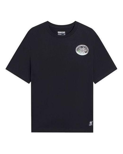 Li-ning Blue Badfive Graphic T-shirt for men
