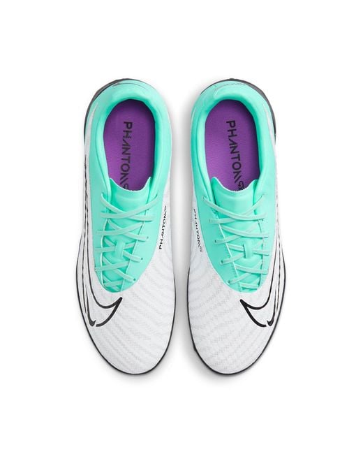 Nike Blue Phantom Gx Academy Turf Low-top Soccer Shoes for men