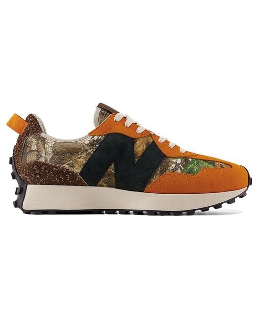 New Balance Orange Realtree X Atmos X 327 'Camo' for men