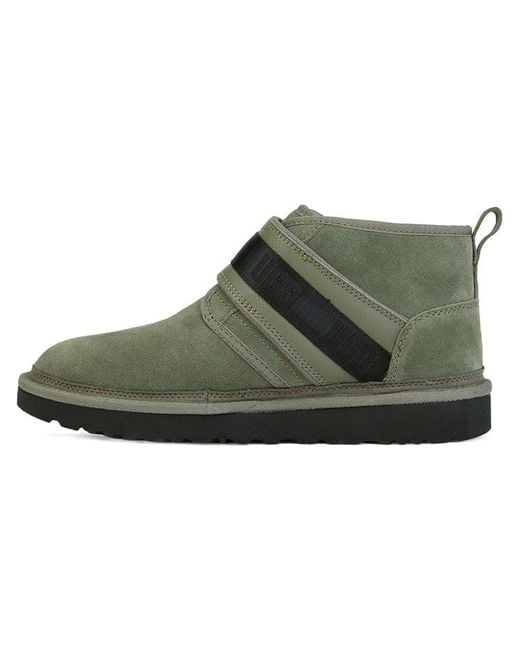 Ugg Green Neumel Snapback Fleece Lined for men