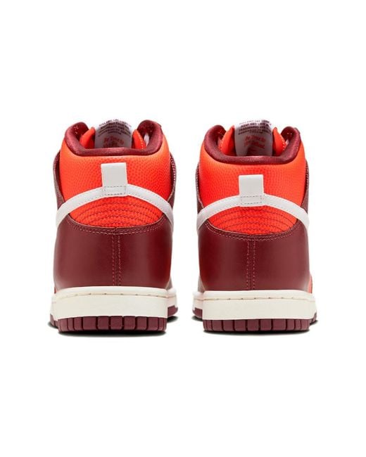 Nike Red (Wmns) Dunk High 'Be True To Her School'