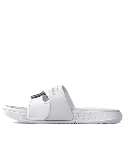 Under Armour White (Wmns) Ansa Studio Slide ' Halo'