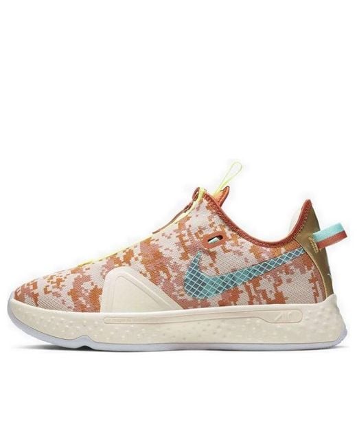 Nike Brown Nba 2K20 X Pg 4 'Digi-Camo' Gamer Exclusive for men