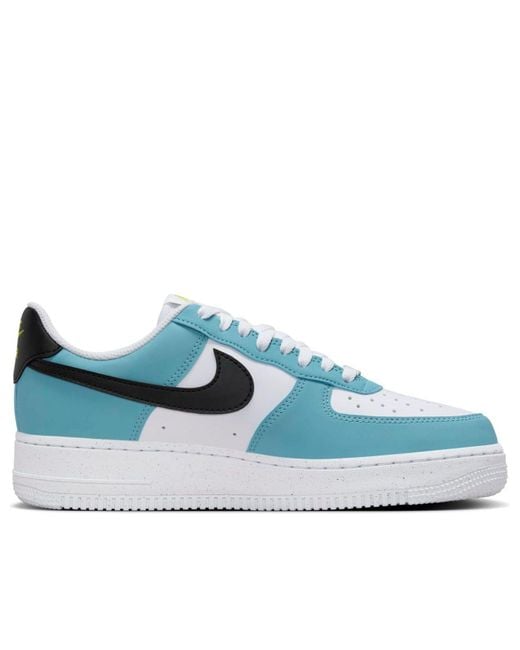 Nike Blue Air Force 1 '07 Next Nature 'Dusty Cactus' for men