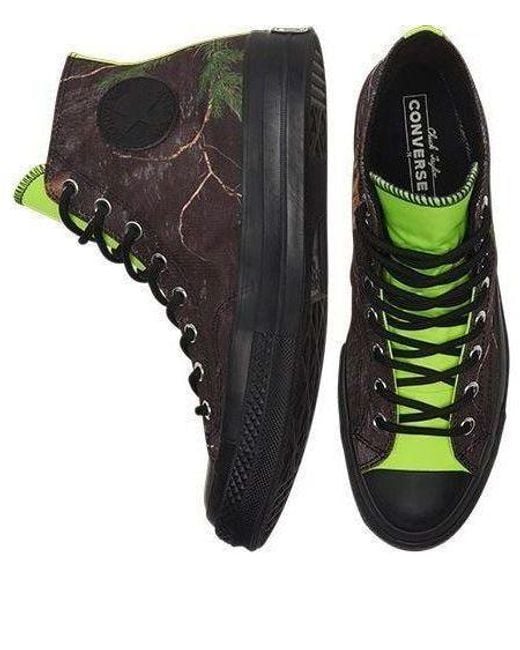 Converse Green Realtree X Chuck 70 Gtx High for men