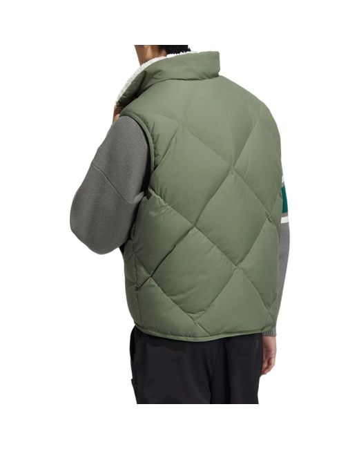 Adidas Green Originals Down Vest for men