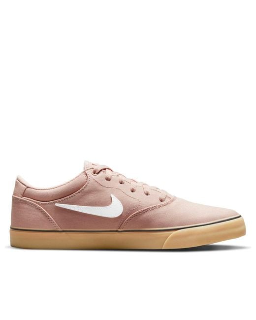 Nike Pink Chron 2 Canvas Sb Oxford' for men