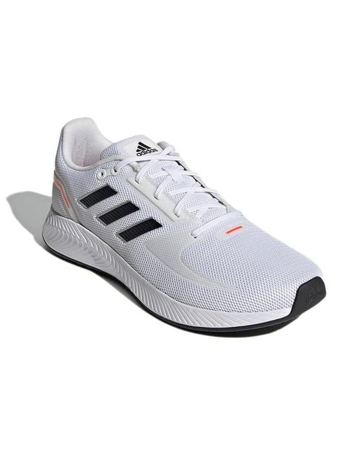 Adidas White Neo Run Falcon 2.0 for men