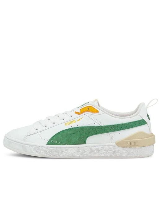 PUMA Green Suede Bloc Amazon' for men