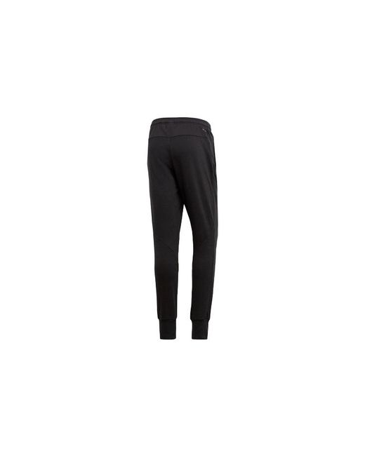 Adidas Black Zipper Front Bag Exercise Pants for men