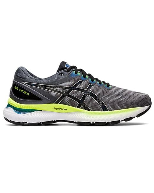 Asics Blue Gel-Nimbus 22 Lime' for men