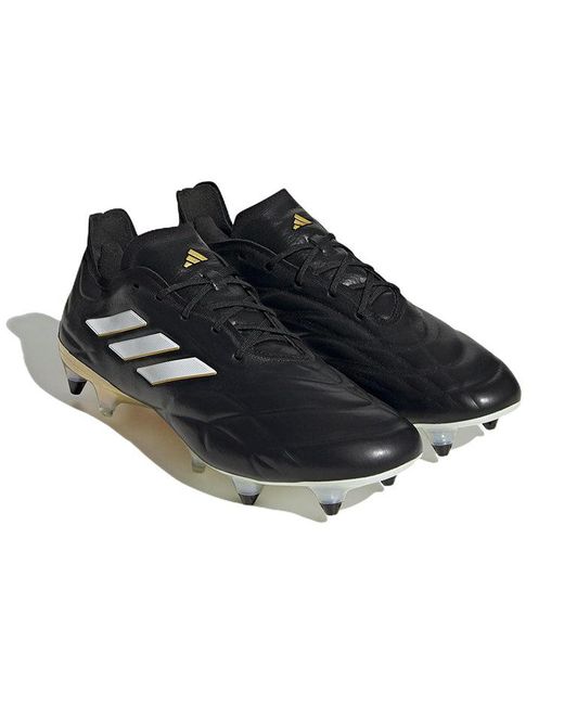 Adidas Black Copa Pure.1 Sg Metallic' for men