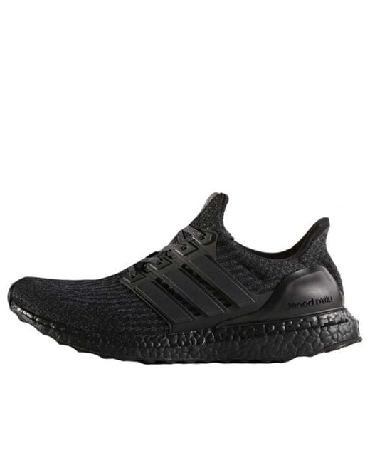 Adidas Black Ultraboost 3.0 Limited 'Triple' for men