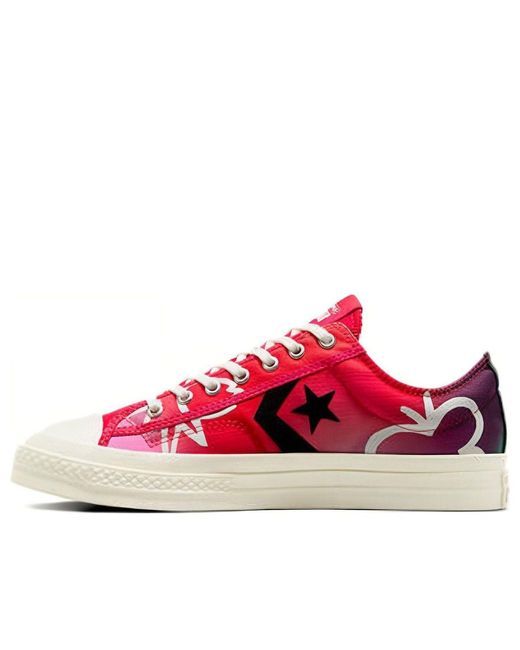 Converse Red Liverpool F.C. X Star Player 76 Low 'The Next Generation' for men