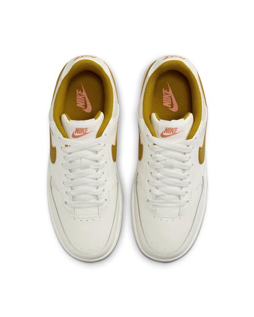 Nike White (Wmns) Gamma Force 'Sail Bronzine'