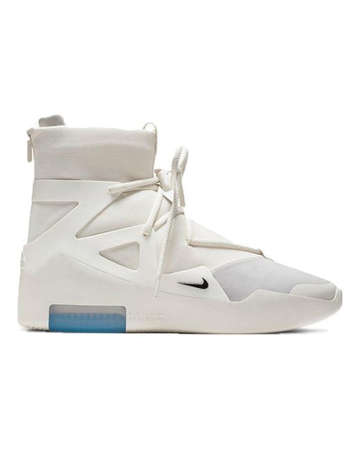 Nike White Air Fear Of God 1 'Sail' for men