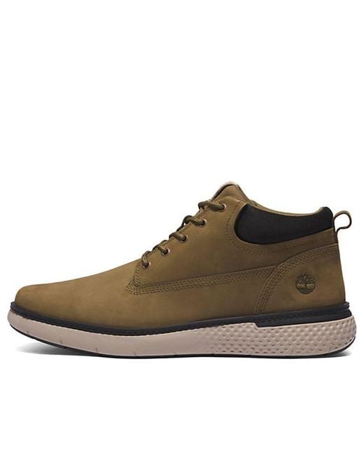 Timberland Brown Cross Mark Chukka Boots for men