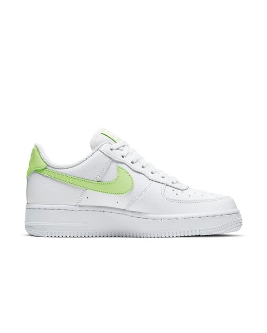 Nike White (Wmns) Air Force 1 '07 Barely Volt'