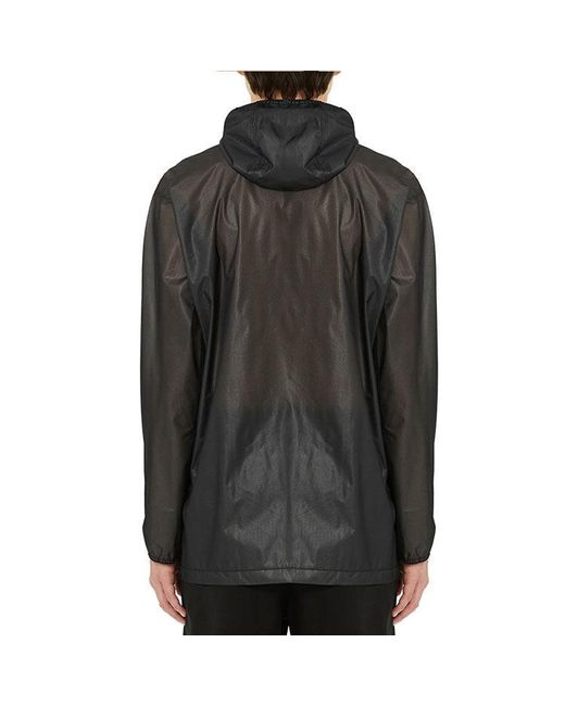 Adidas Blue Y-3 Ss21 Nylon Waterproof Jacket for men