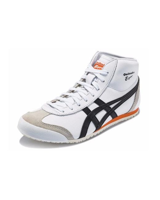 Onitsuka Tiger White Mexico Mid Runner for men