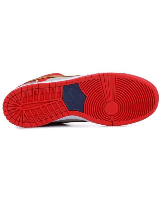 Nike Red Sb Dunk Low 'Nasty Boys' for men