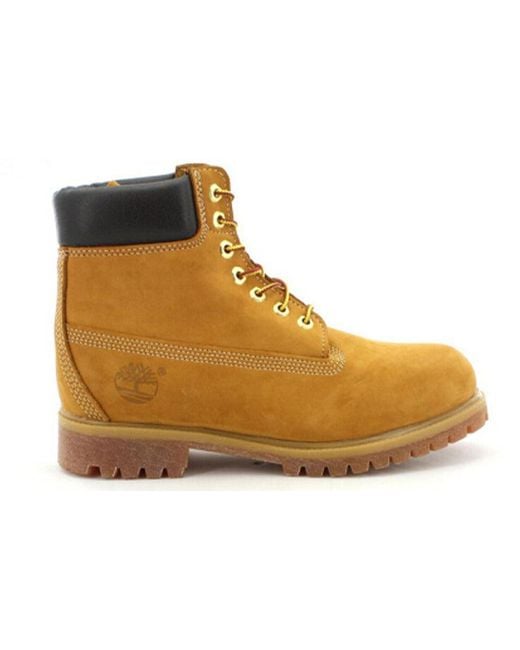 Timberland Brown Premium Waterproof 6' Boots Medium 'Classic' for men
