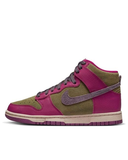 Nike Purple (Wmns) Dunk High 'Dynamic Berry'