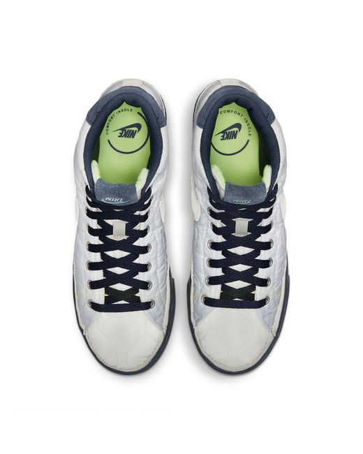 Nike Female Court Legacy Skate Shoes 'blue White'