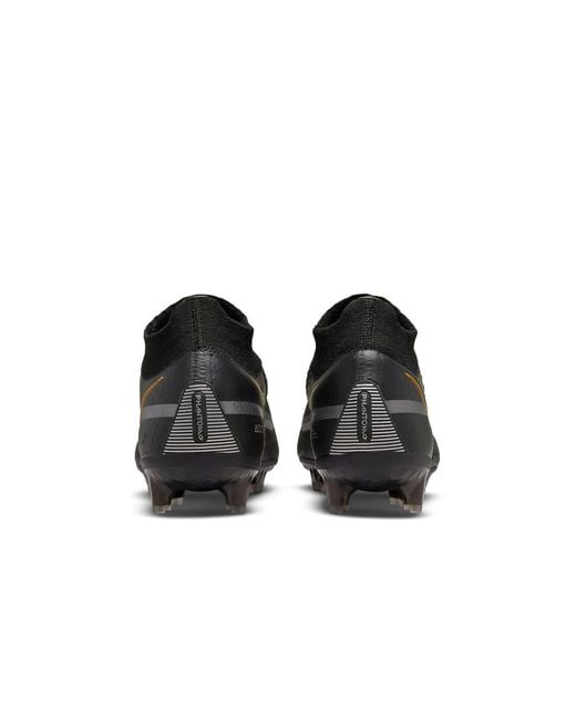 Nike Black Phantom Gt2 Elite Df Fg Metallic' for men