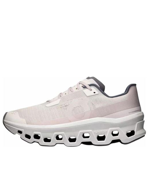 On Shoes White (Wmns) Cloudmonster Void 'Ivory Wolf'