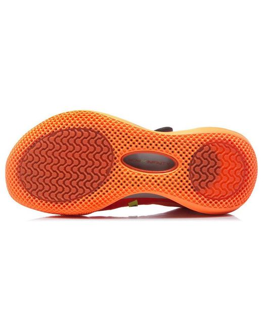 Li-ning Orange Way Of Wade 9 Infinity 'Caution' for men