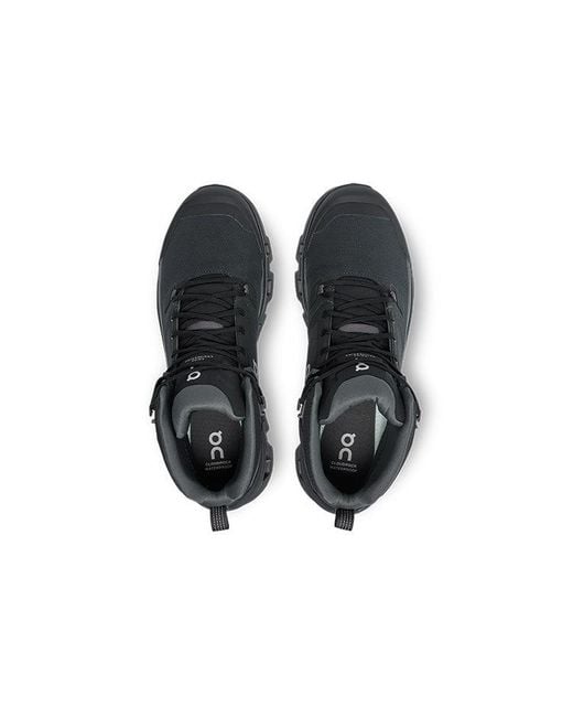 On Shoes Black Cloudrock 2 Waterproof for men
