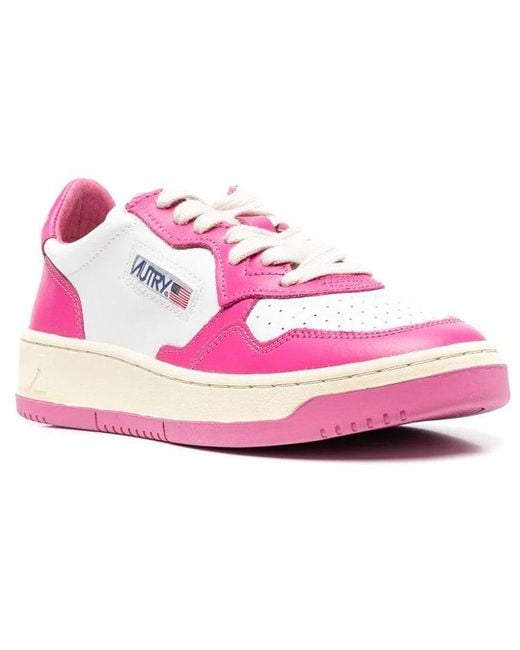 Autry Pink (Wmns) Medalist Low Top Bicolor