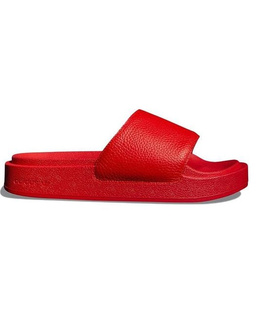 Adidas Red Ivy Park X Slides 'Ivy Heart'