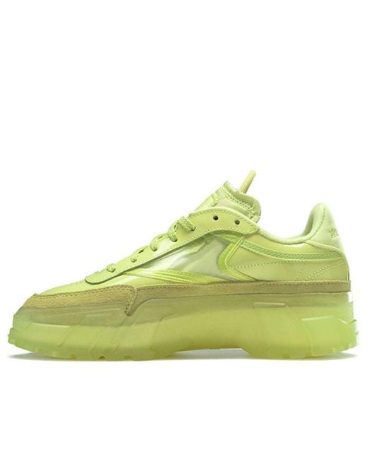 Reebok Green (Wmns) Cardi B X Club C 'High Vis'