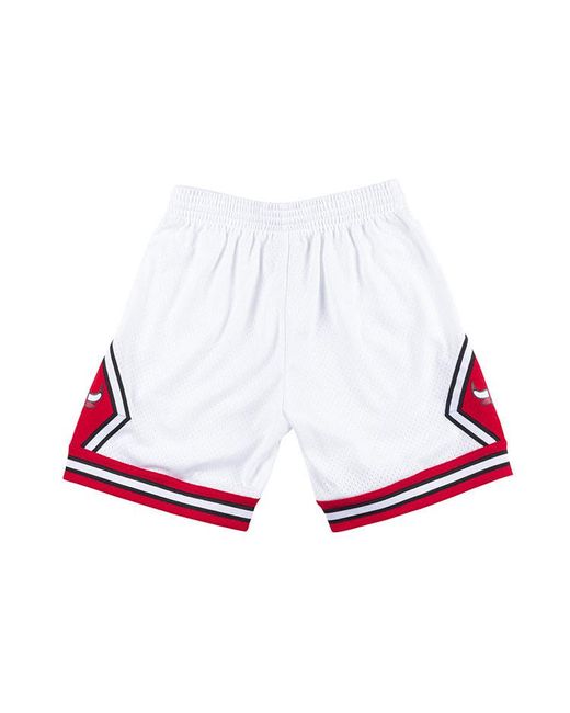 Mitchell & Ness Red Nba Swingman Shorts Chicago Bulls 1997-98 '' for men