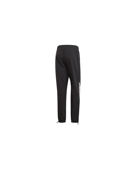 Adidas Black Originals Tolima-02 Trackp Reflective Logo Casual Training Sports Long Pants for men