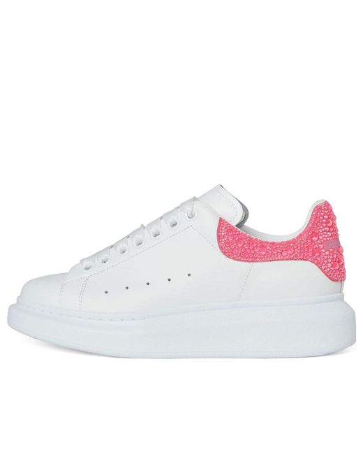 McQueen White (Wmns) Oversized Sneaker Glitter'