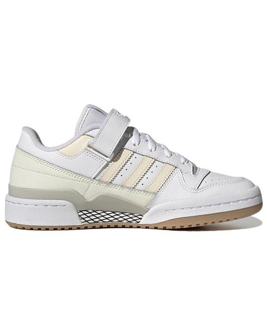 Adidas White (Wmns) Forum Low Ecru Tint Gum'
