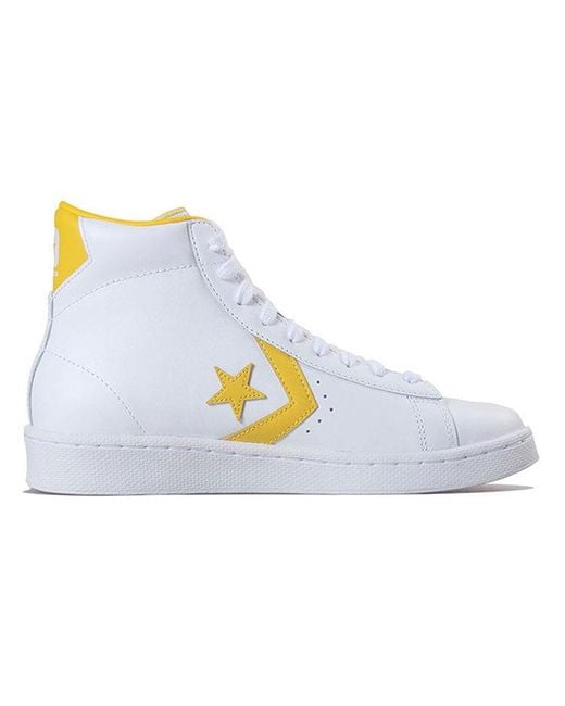 Converse Blue Pro Leather High Amarillo' for men