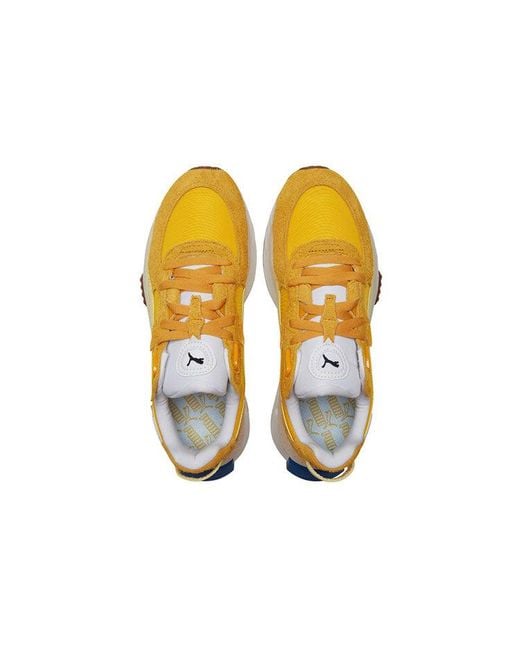PUMA Yellow Wild Rider 'Mineral' for men