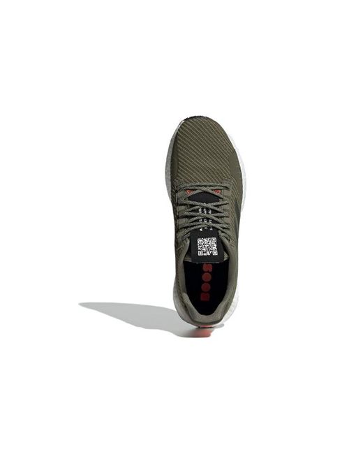 Adidas Brown Pulseboost Hd Wntr 'Raw Khaki' for men