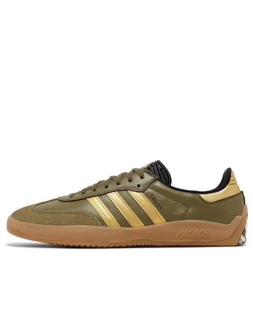Adidas Brown X Palace Samba Puig 'Focus Metallic' for men