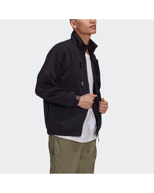Adidas Blue Ryv Jacket 'Core' for men