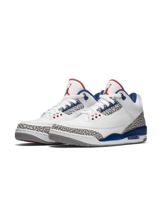 Nike Blue 3 Retro Og 'True' 2016 for men
