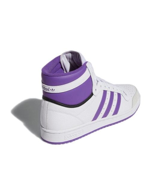 Adidas Purple Top Ten High Active' for men