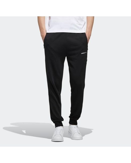 Adidas Black Neo M Cs Msh Pnl Tp Side Stripe Bundle Feet Sports Pants for men