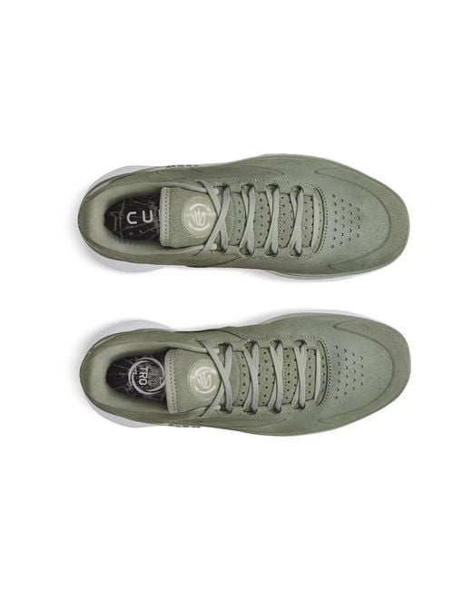 Under Armour Green X Bruce Lee Curry 1 Low Flotro 'Earth' for men