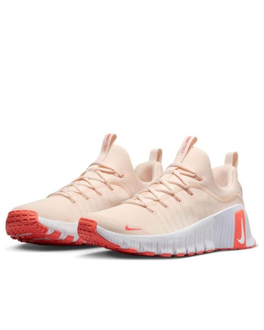 Nike White (Wmns) Free Metcon 6 'Guava Ice Light Wild Mango'